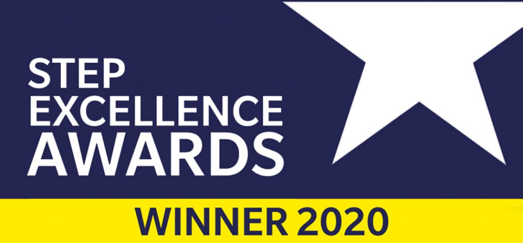 STEP Excellence awards logo 2020 wide