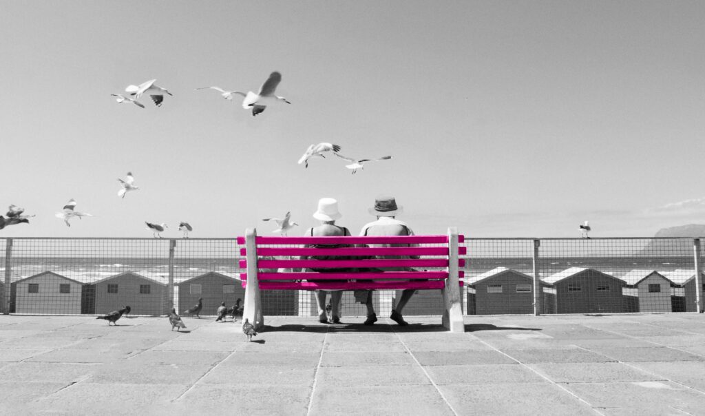 Lasting Powers of Attorney Couple on Bench