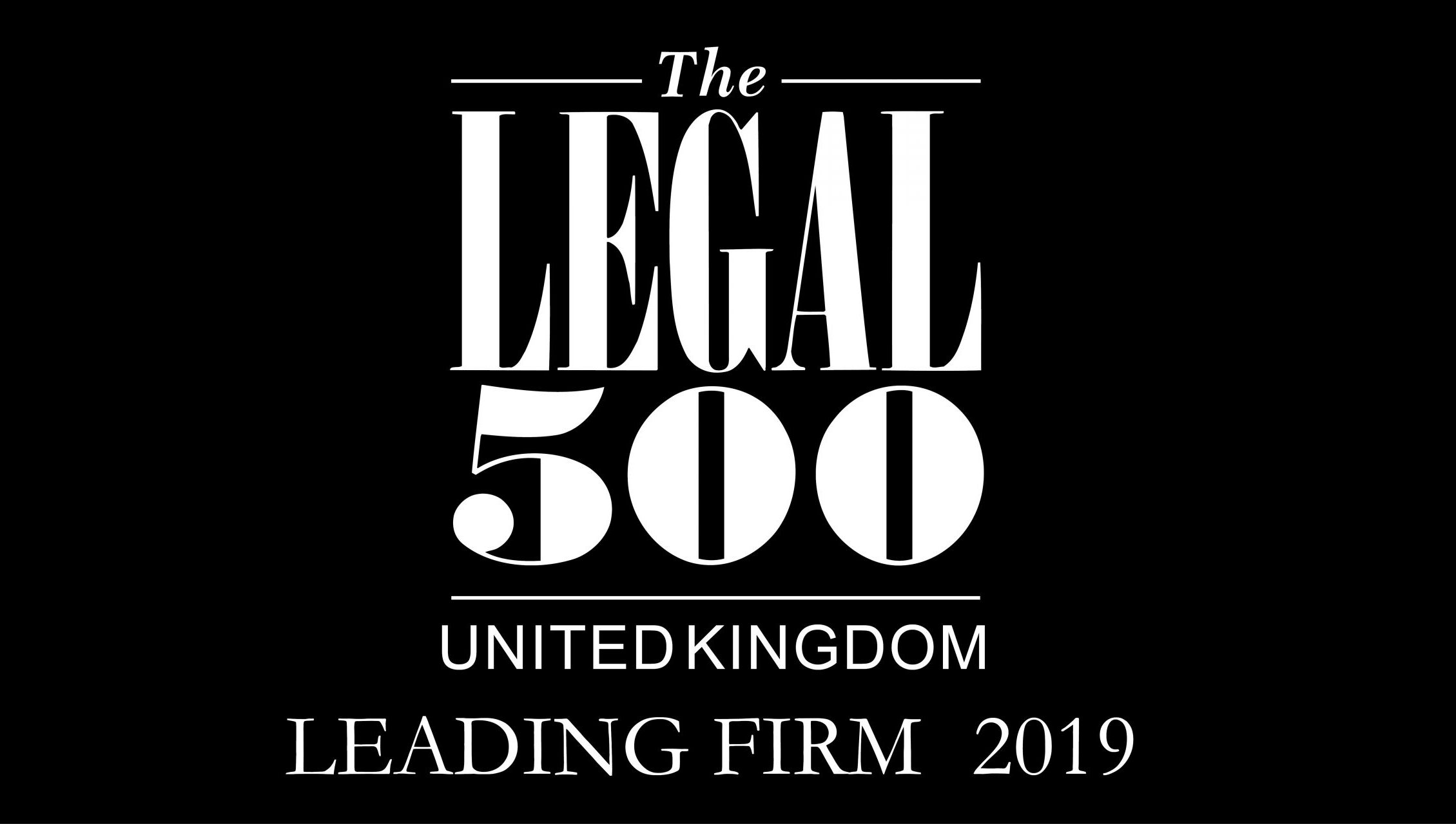 Improved Position for Fraser Dawbarns in 2019 Legal 500 Image